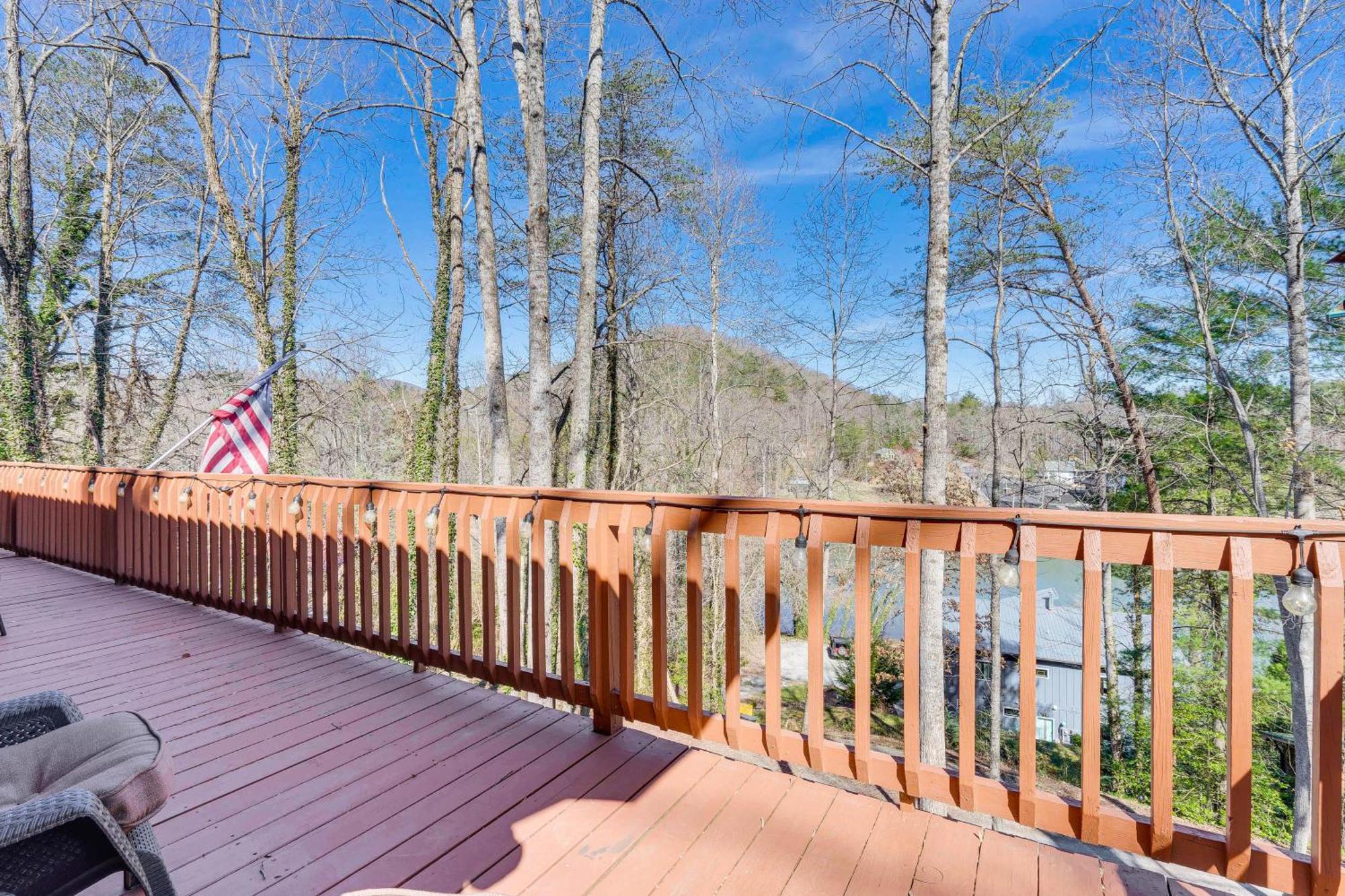 Vila Pet-Friendly Hiawassee Cabin With Lake Views And Sauna Exteriér fotografie